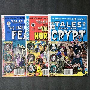 Tales from the Crypt 3 Book Lot (1991 Russ Cochran)